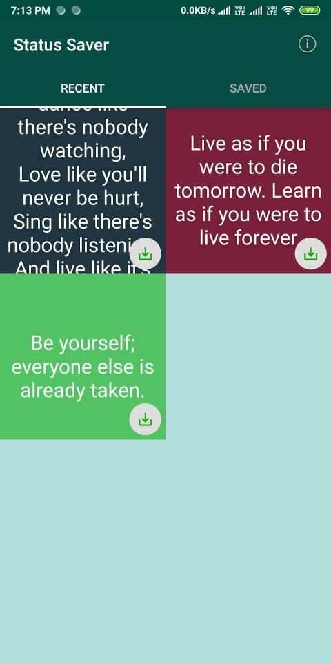 Status Saver - Save Statuses Instantly स्क्रीनशॉट 6