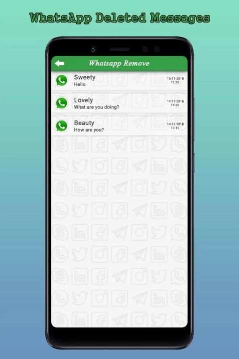 Whats Deleted Messages Recovery - WhatsRemoved+ screenshot 3