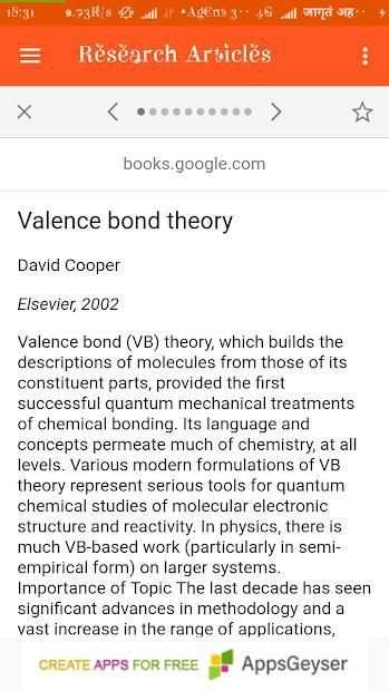 Research Articles скриншот 7