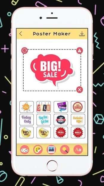 Poster Maker Design : Flyer Maker, Sale Poster screenshot 2
