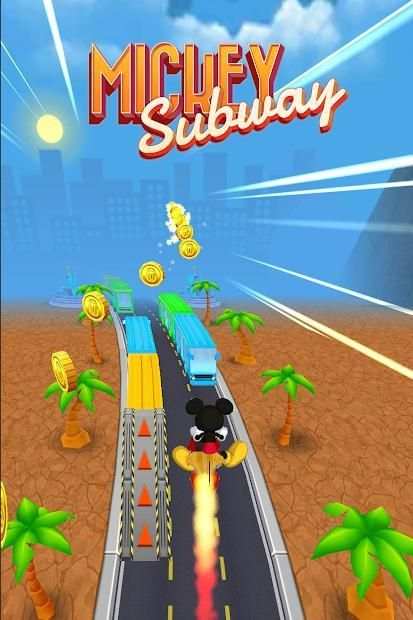 Subway Mickey Bus Epic screenshot 2