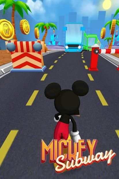 Subway Mickey Bus Epic screenshot 4