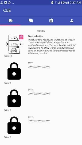 Culinary Understanding E-Assessment screenshot 1