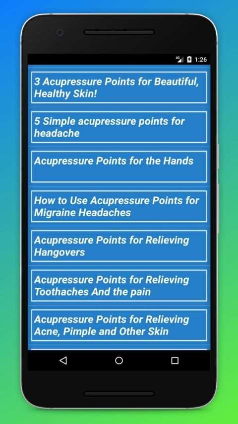 Acupressure Points screenshot 1