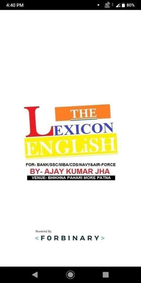 The Lexicon English screenshot 4