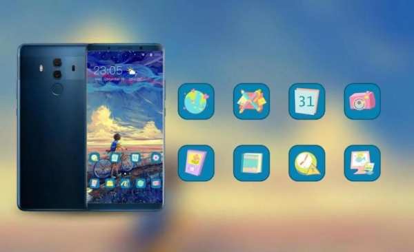 Drawing dream theme | bike boy launcher screenshot 1