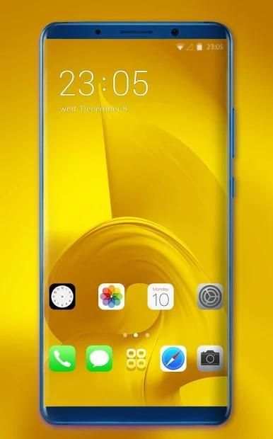 Theme for Elephone A4 Pro Colorful bright desgin स्क्रीनशॉट 7