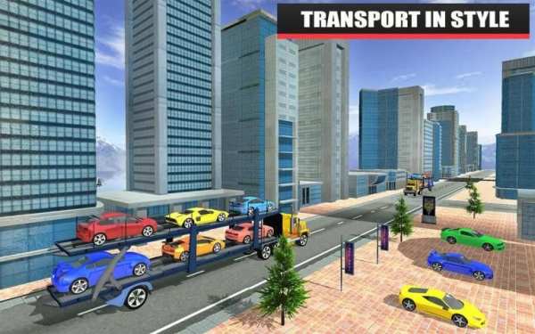 Car Transport Trailer Game - Car Transportation स्क्रीनशॉट 11