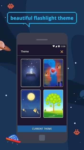 Color Phone Flashlight - LED display banner screenshot 2