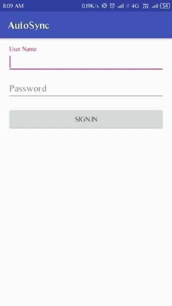 AutoSync screenshot 1