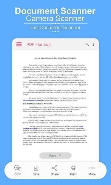 Document Scanner Camera Scanner screenshot 3