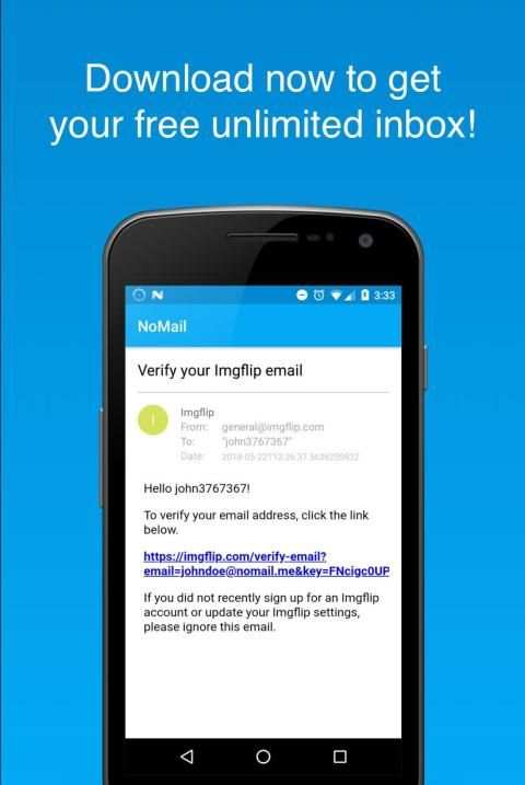 NoMail: Temporary Inbox screenshot 1