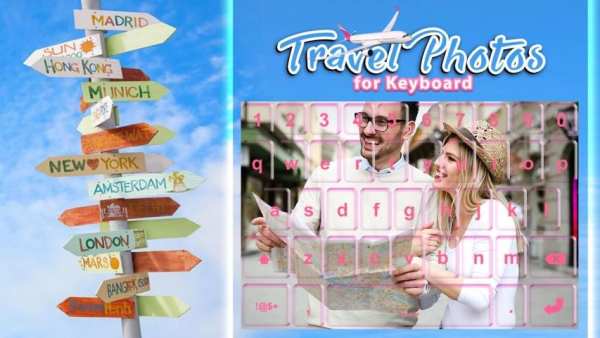 Aplikasi Keyboard Foto Perjalanan screenshot 5
