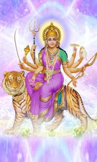 Ambe Maa Wallpaper स्क्रीनशॉट 1