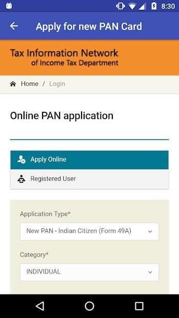 PAN Card Search, Scan, Verify & Application Status screenshot 8