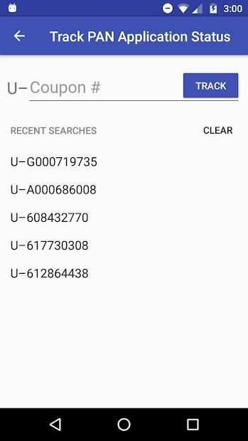 PAN Card Search, Scan, Verify & Application Status screenshot 7
