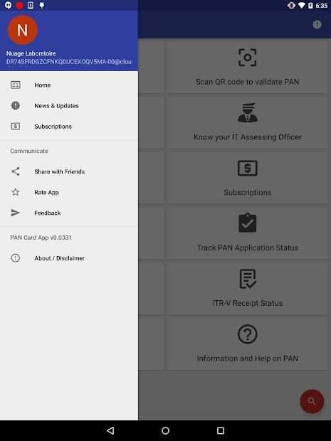 PAN Card Search, Scan, Verify & Application Status screenshot 4