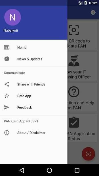 PAN Card Search, Scan, Verify & Application Status screenshot 5