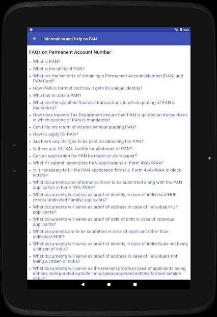 PAN Card Search, Scan, Verify & Application Status screenshot 3