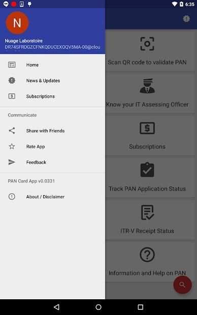 PAN Card Search, Scan, Verify & Application Status screenshot 2