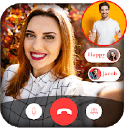 Live Video Call - Random Video chat with girl आइकन