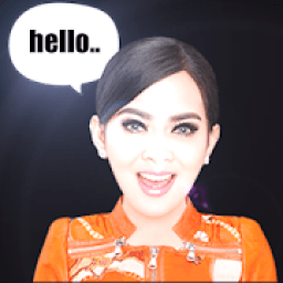 Stiker Syahrini untuk Whatsapp icon