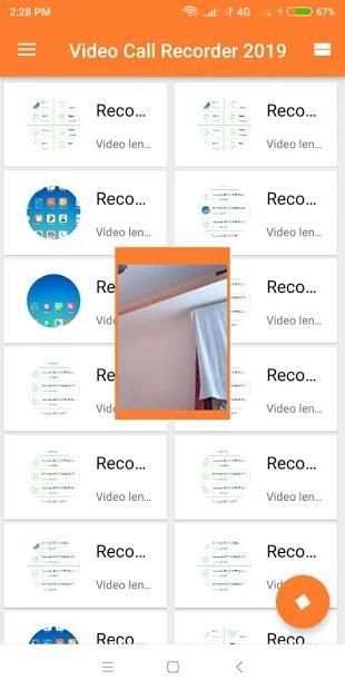 Video Call Recorder 2019 screenshot 4