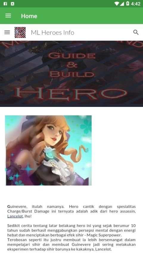 Guide ML Hero & Item Build screenshot 4