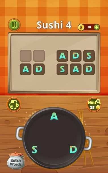 Word Games - Master Chef Edition screenshot 1