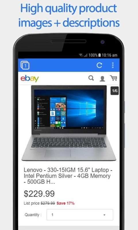 Lite for eBay Deals screenshot 2