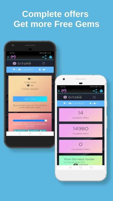 Bitoke screenshot 2
