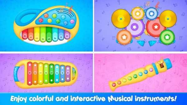 Kids Educational Games : Music Instruments & Math स्क्रीनशॉट 9