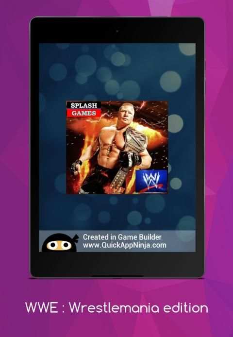 WWE : Wrestlemania edition स्क्रीनशॉट 3