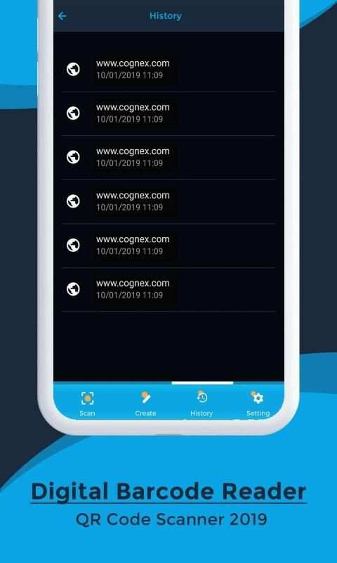 Digital Barcode Reader QR Code Scanner 2019 screenshot 3