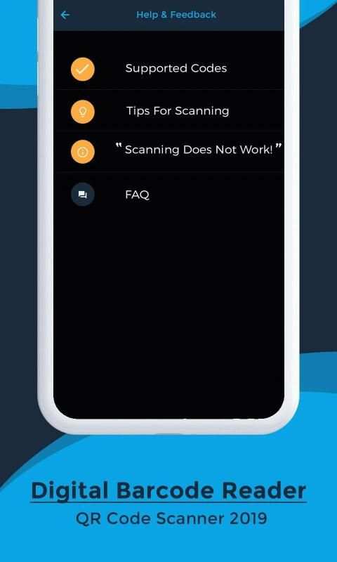 Digital Barcode Reader QR Code Scanner 2019 screenshot 5