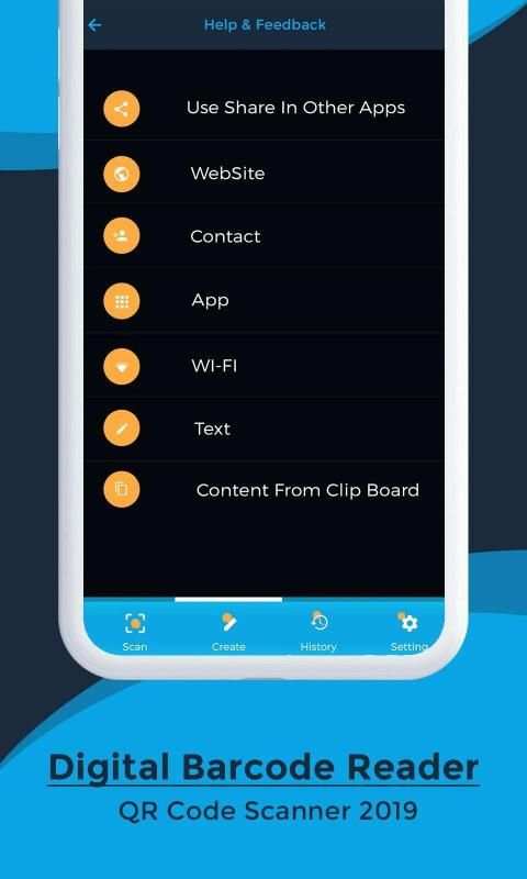 Digital Barcode Reader QR Code Scanner 2019 screenshot 4