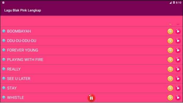 Black Pink Song Offline screenshot 2