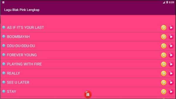 Black Pink Song Offline screenshot 3