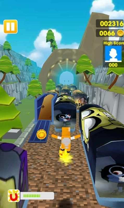 Talking Cat Gold Run 2 स्क्रीनशॉट 2