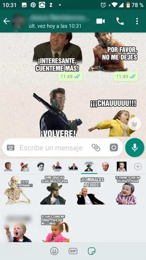 Memes con frases stickers WhatsApp * - (2019) screenshot 3