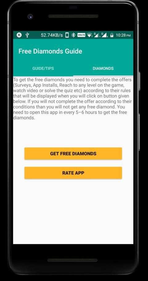 Free diamonds for Free Fire, Tips and Tricks screenshot 1