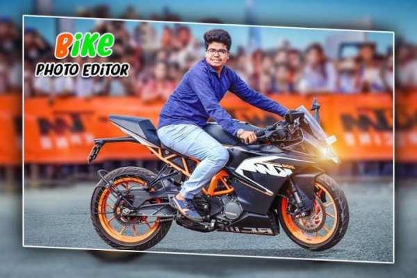Bike Photo Editor स्क्रीनशॉट 3