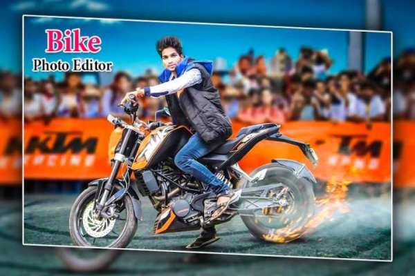Bike Photo Editor स्क्रीनशॉट 4