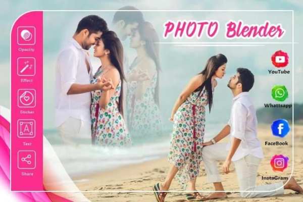 Multiple Photo Blender Collage स्क्रीनशॉट 3