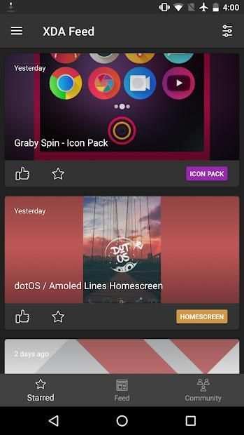 XDA Feed - Customize Your Android screenshot 2