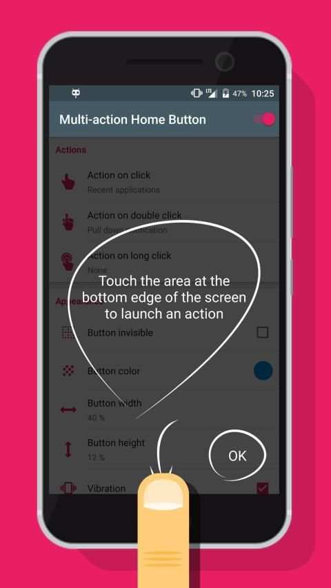 Multi-action Home Button स्क्रीनशॉट 4