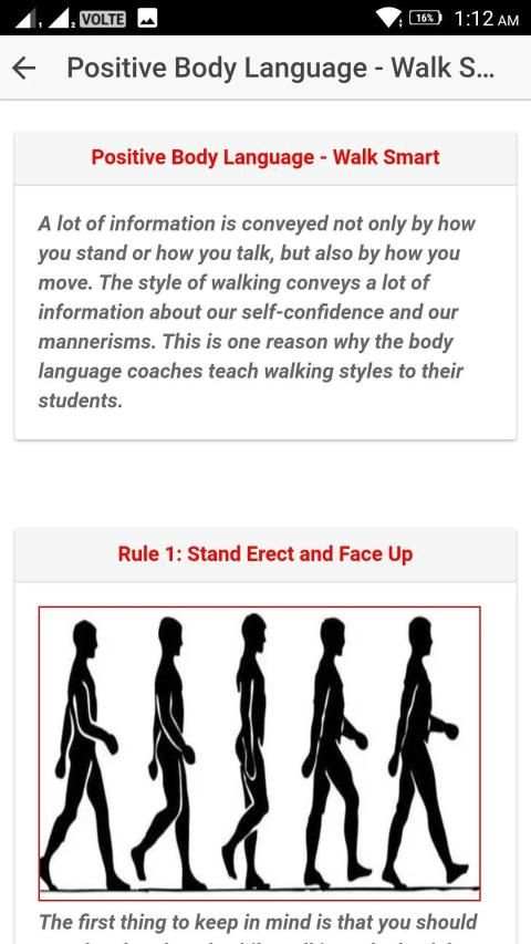 Positive Body Language Tutorial absolute beginners screenshot 6