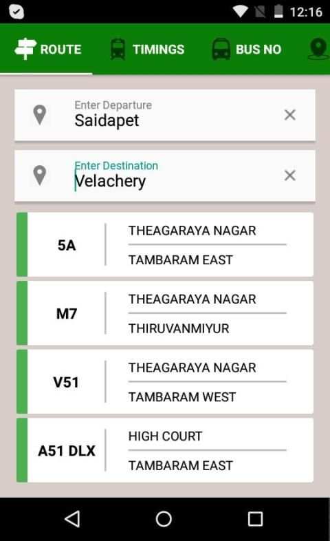 MTC bus route स्क्रीनशॉट 8
