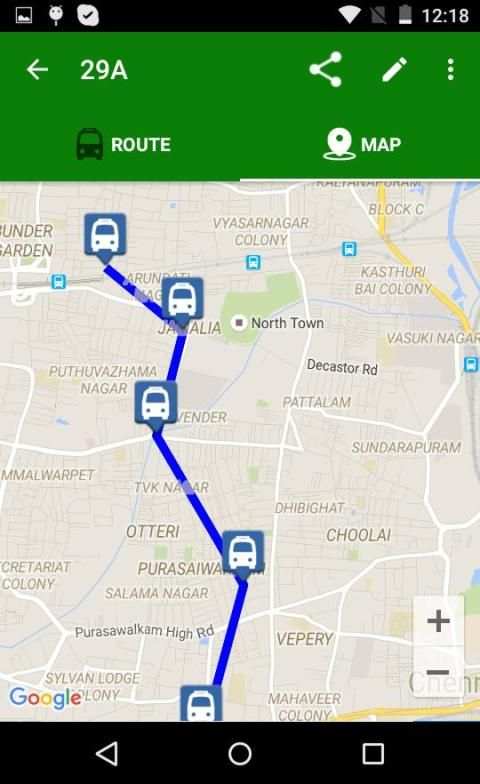 MTC bus route स्क्रीनशॉट 6