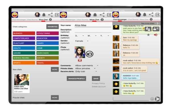 Fun Chat Messenger - Live Dating App screenshot 1
